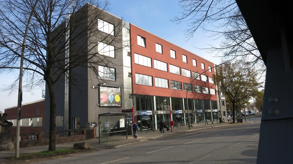 Apartments Am Suedkanal Hamburg-Harburg Exteriör bild